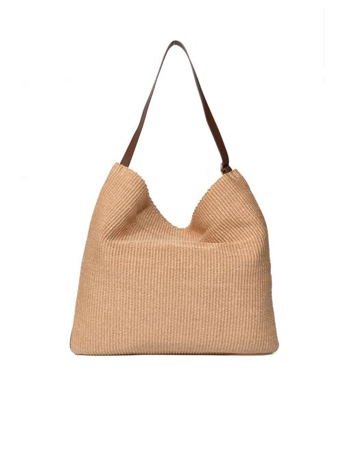 Borsa Todo Zanzibar Large a spalla in tessuto e pelle ORCIANI | B02194 ZNZBIS